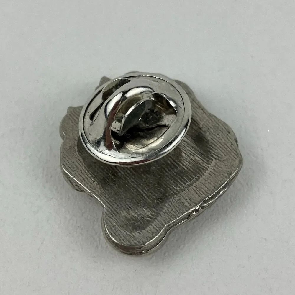 Longaberger Metal Pewter Basket Earrings Set of 3 | 1.5